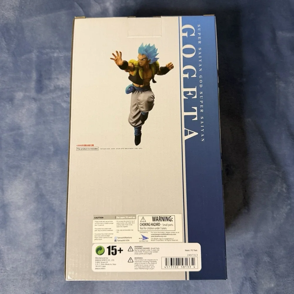 Bandai Spirits Dragon Ball Ichiban Super Saiyan God SS Gogeta Blue Action Figure